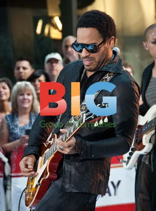 Lenny Kravitz Performing on Today Show