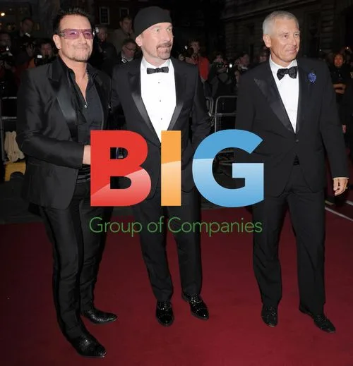 U2 at GQ Men Of The Year Awards