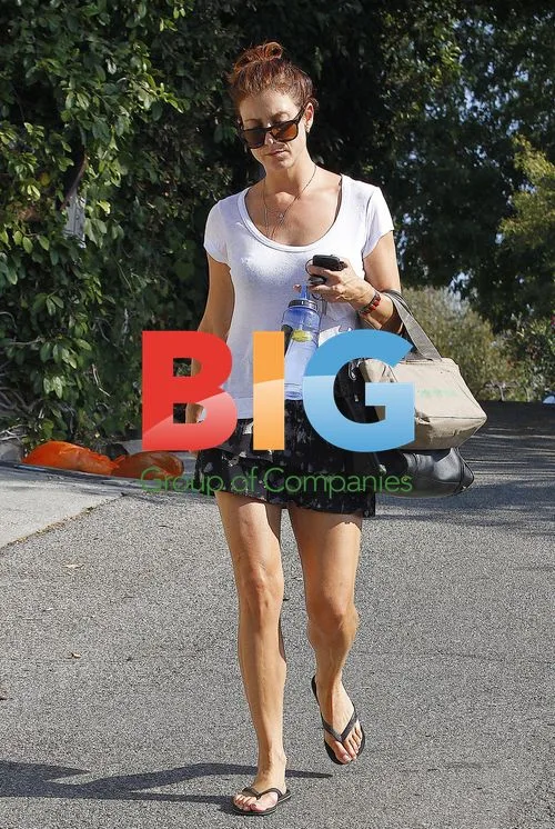 Tired Kate Walsh out in LA