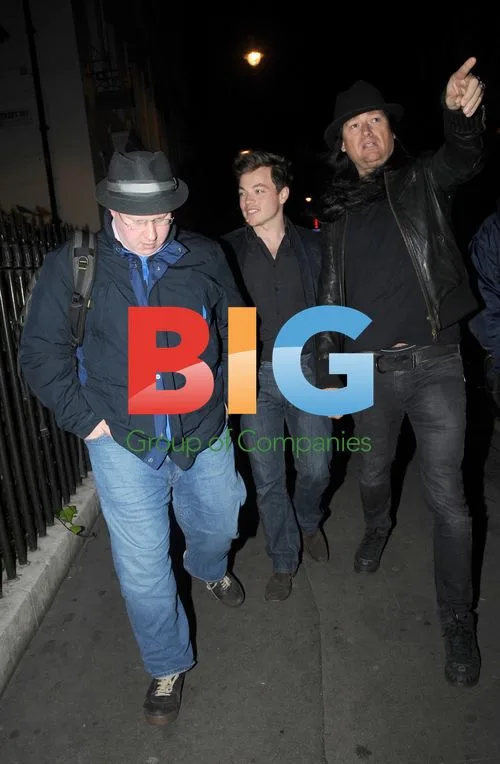 Matt Lucas Spotted with Friends