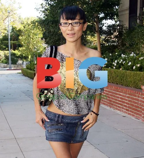 Bai Ling Running Errands in LA