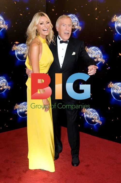 Tess Daly and Bruce Forsyth at Strictly Come Dancing Photocall