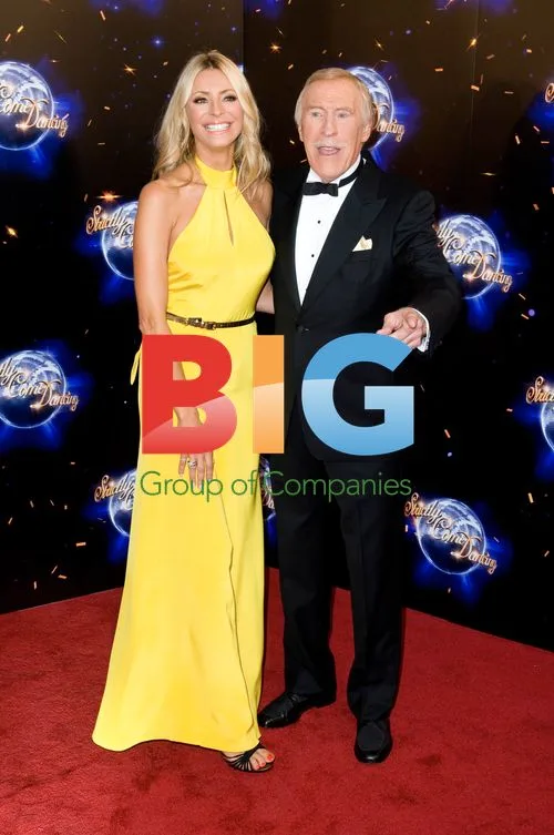 Tess Daly and Bruce Forsyth at Strictly Come Dancing Photocall