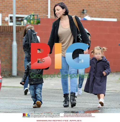Charlotte Church out with kids