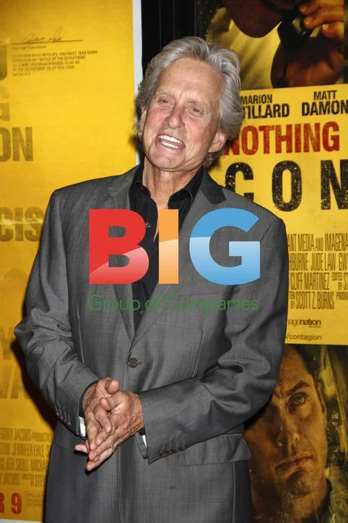 Michael Douglas at 'Contagion' Premiere