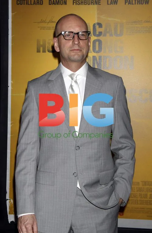 Steven Soderbergh at "Contagion" Premiere
