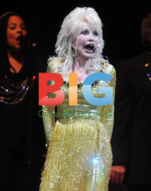 Dolly Parton performs live in London
