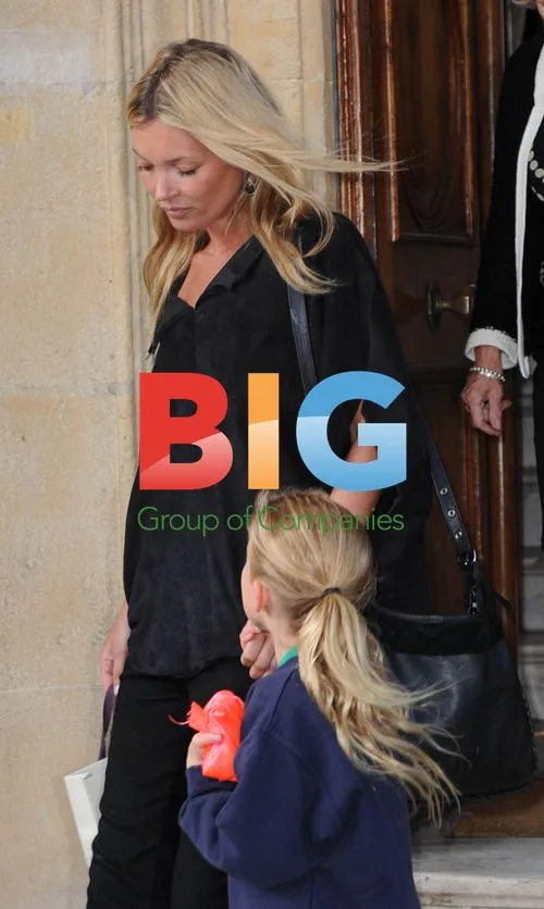 Kate Moss and Lila Grace Moss at Stella McCartney Kids Launch