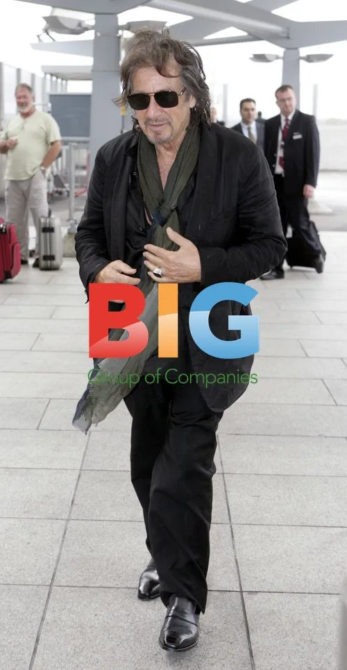 Al Pacino Departing Heathrow