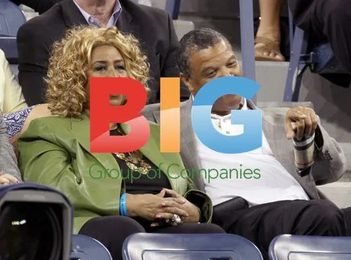 Aretha Franklin at US Open Tennis Match