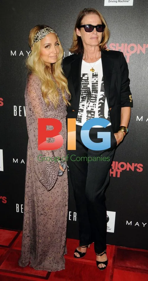 Nicole Richie and Lisa Love at Fashion Night Out