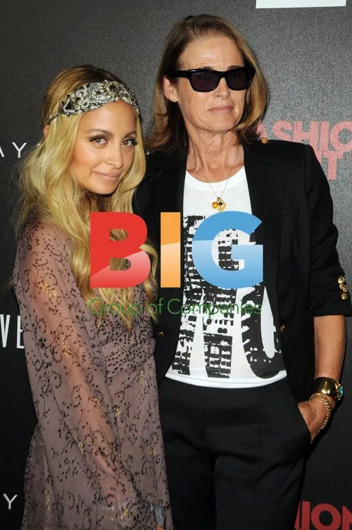 Nicole Richie and Lisa Love at Fashion Night Out