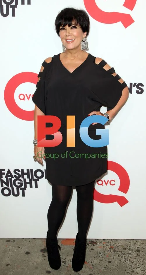 Kris Kardashian at Fashion's Night Out