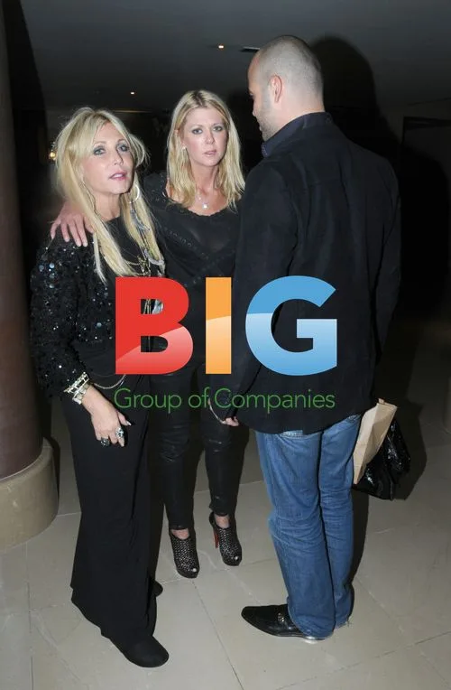 Pamela Bach-Hasselhoff and Tara Reid at Mayfair Hotel