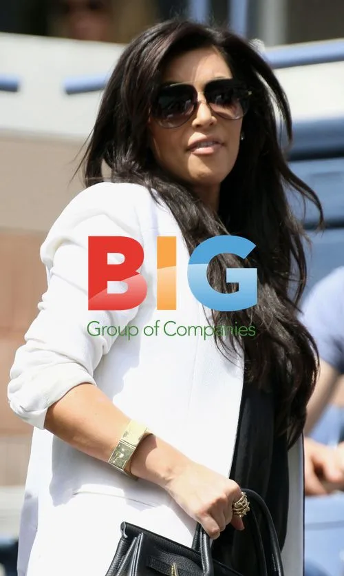 Kim Kardashian and Ciara Watch U.S. Open