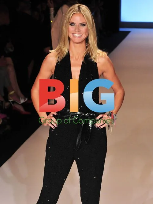 Heidi Klum, Michael Korrs, Nina Garcia at Project Runway NYFW