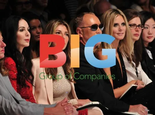 Heidi Klum, Michael Korrs and Nina Garcia at Project Runway Fashion Week