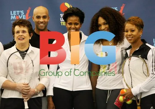 Tennis Greats Meet Michelle Obama