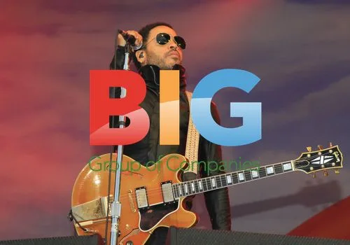 Lenny Kravitz on Stage at BBC Radio 2 Live