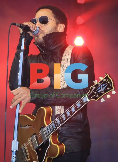 Lenny Kravitz on Stage at BBC Radio 2 Live