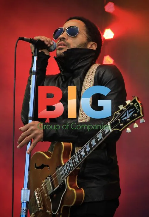 Lenny Kravitz on Stage at BBC Radio 2 Live