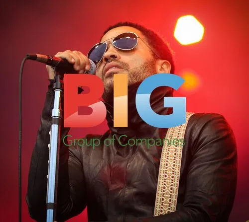 Lenny Kravitz on stage at BBC Radio 2 Live