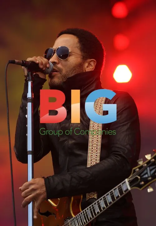 Lenny Kravitz on stage at BBC Radio 2 Live