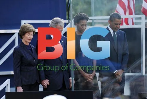 Obama, Bush & others at 9/11 anniversary