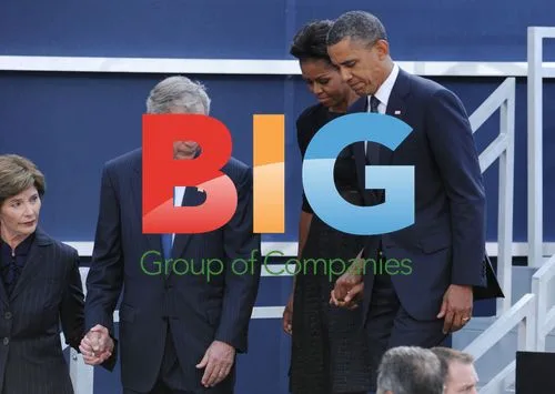 Obama and Bushes attend 9/11 memorial