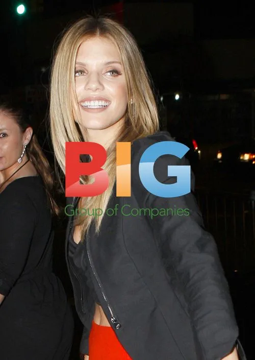 AnnaLynne McCord at QVC Fashion Show