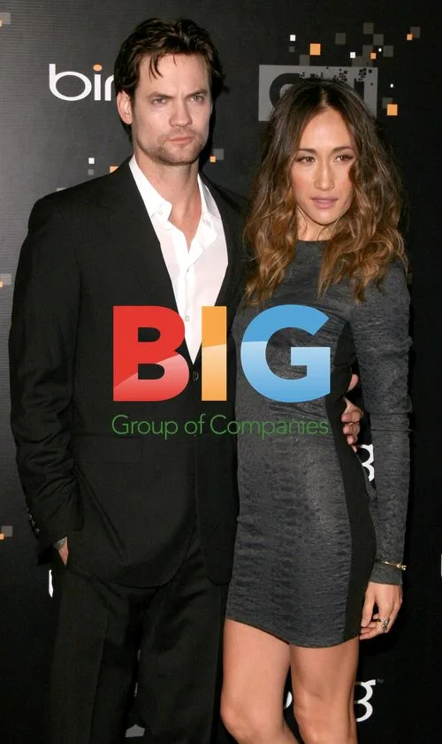 Shane West and Maggie Q at CW Premiere Party