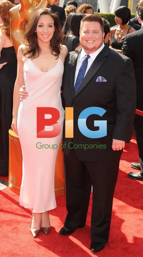 Chaz Bono and Jennifer Elia at 2011 Emmys