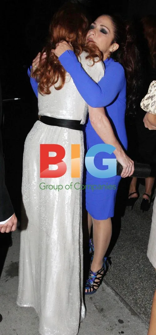 Gloria Estefan, Emilio Estefan, and Kathy Griffin Dinner