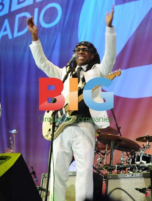 Nile Rodgers performs at Radio 2 Live