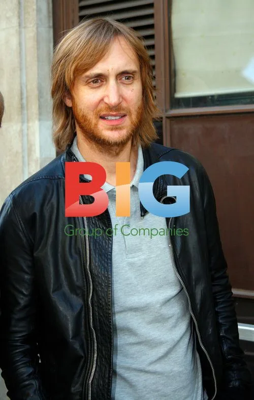DJ David Guetta Arriving at Radio 1