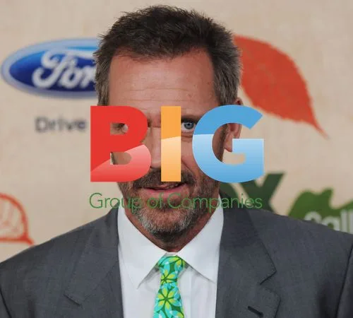 Hugh Laurie at Fox's Fall Eco-Casino Party