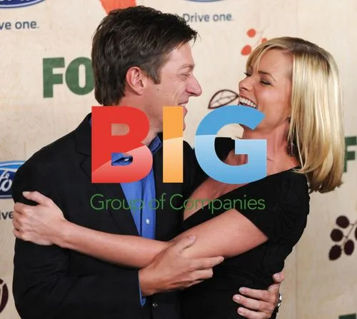 Kevin Rahm and Jaime Pressly at Fox's Fall Eco-Casino party