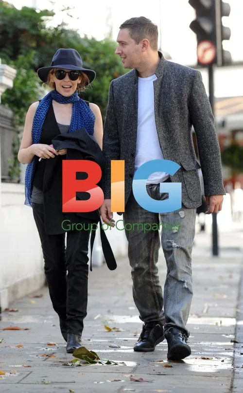 Kylie Minogue Lunch in London