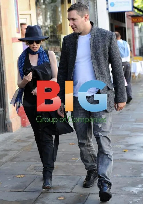 Kylie Minogue Lunch with Stylists