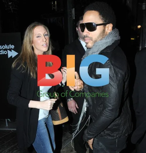 Celebs leave Lenny Kravitz afterparty in London