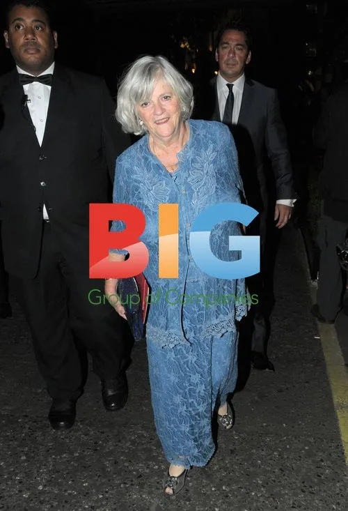 Celebs Leave Savoy After TV Choice Awards