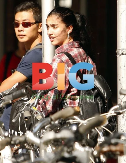 Lourdes Leon and Mercy James at dance class