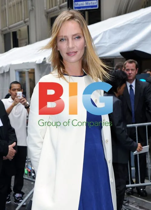 Uma Thurman at Calvin Klein Spring 2012 Fashion Show
