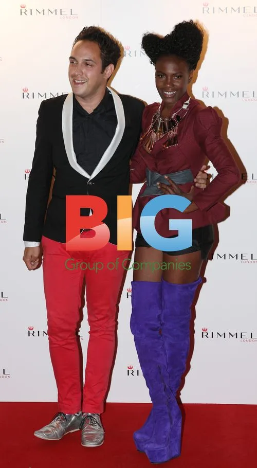 Dan Smith and Shingai Shoniwa at Rimmel London Party