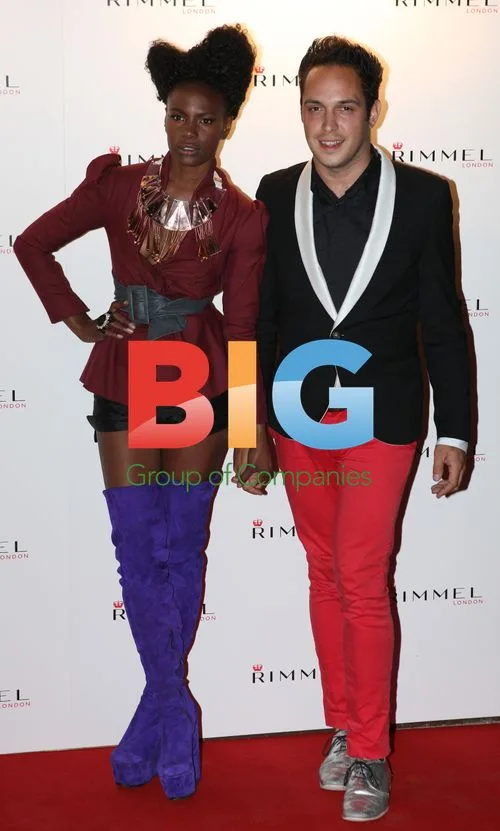 Dan Smith and Shingai Shoniwa at Rimmel London Party