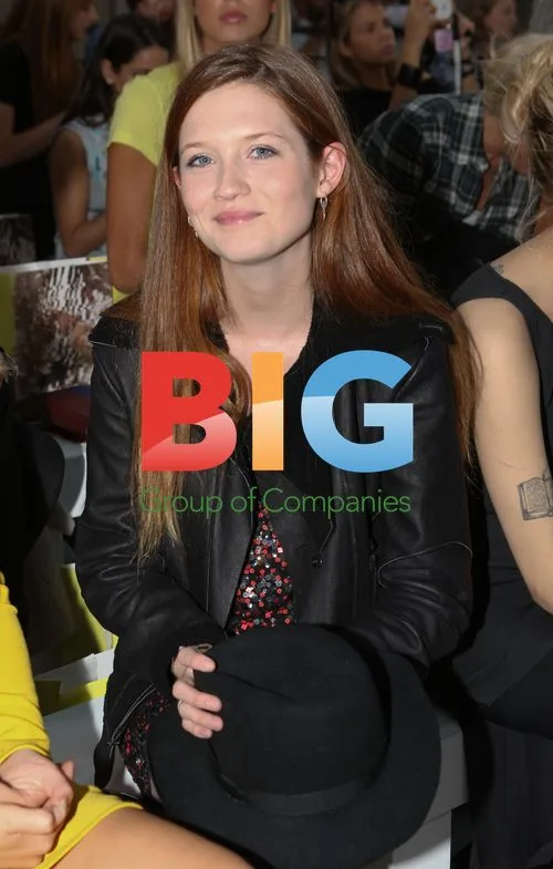 Bonnie Wright at London Fashion Week 2011