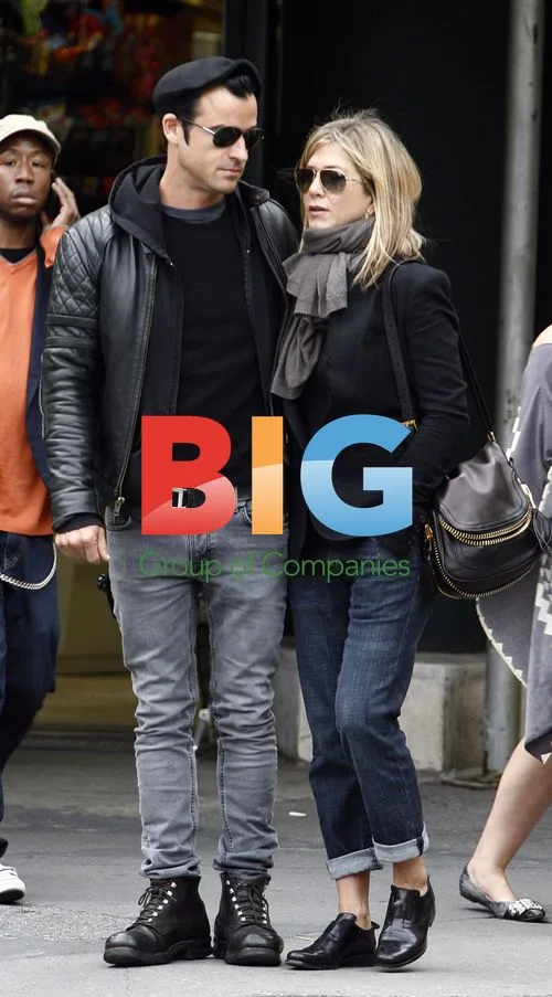 Jennifer Aniston and Justin Theroux in NYC