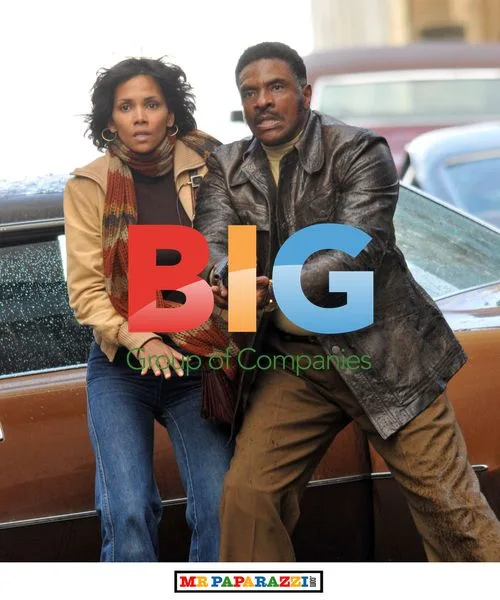 Halle Berry and Keith David film 'Cloud Atlas' in Glasgow