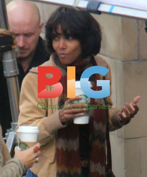 Halle Berry filming Cloud Atlas