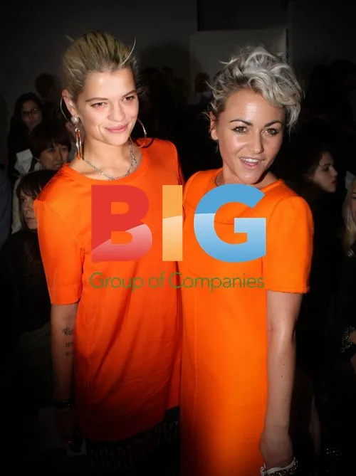 Pixie Geldof and Jamie Winstone at London Fashion Week